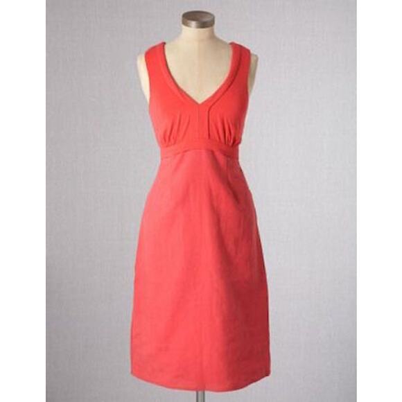 Boden LINEN & JERSEY DRESS - Picture 1 of 9